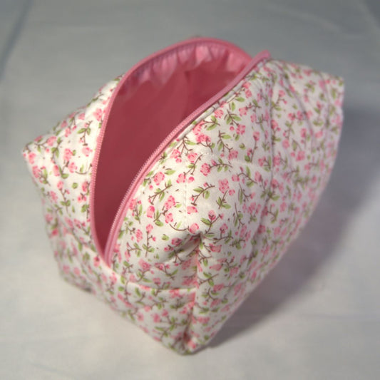 Rose Cosmetic Bag
