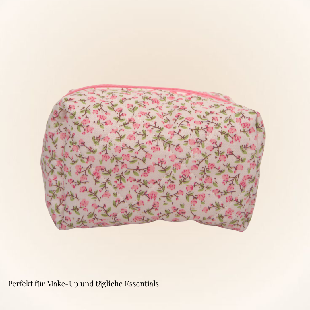 Rose Cosmetic Bag