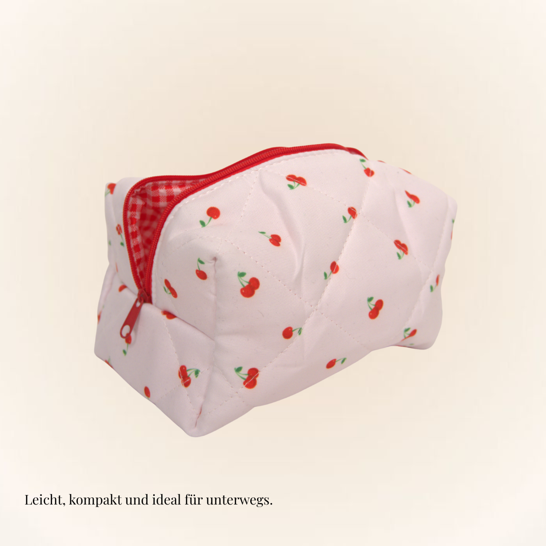 Cherry Cosmetic Bag