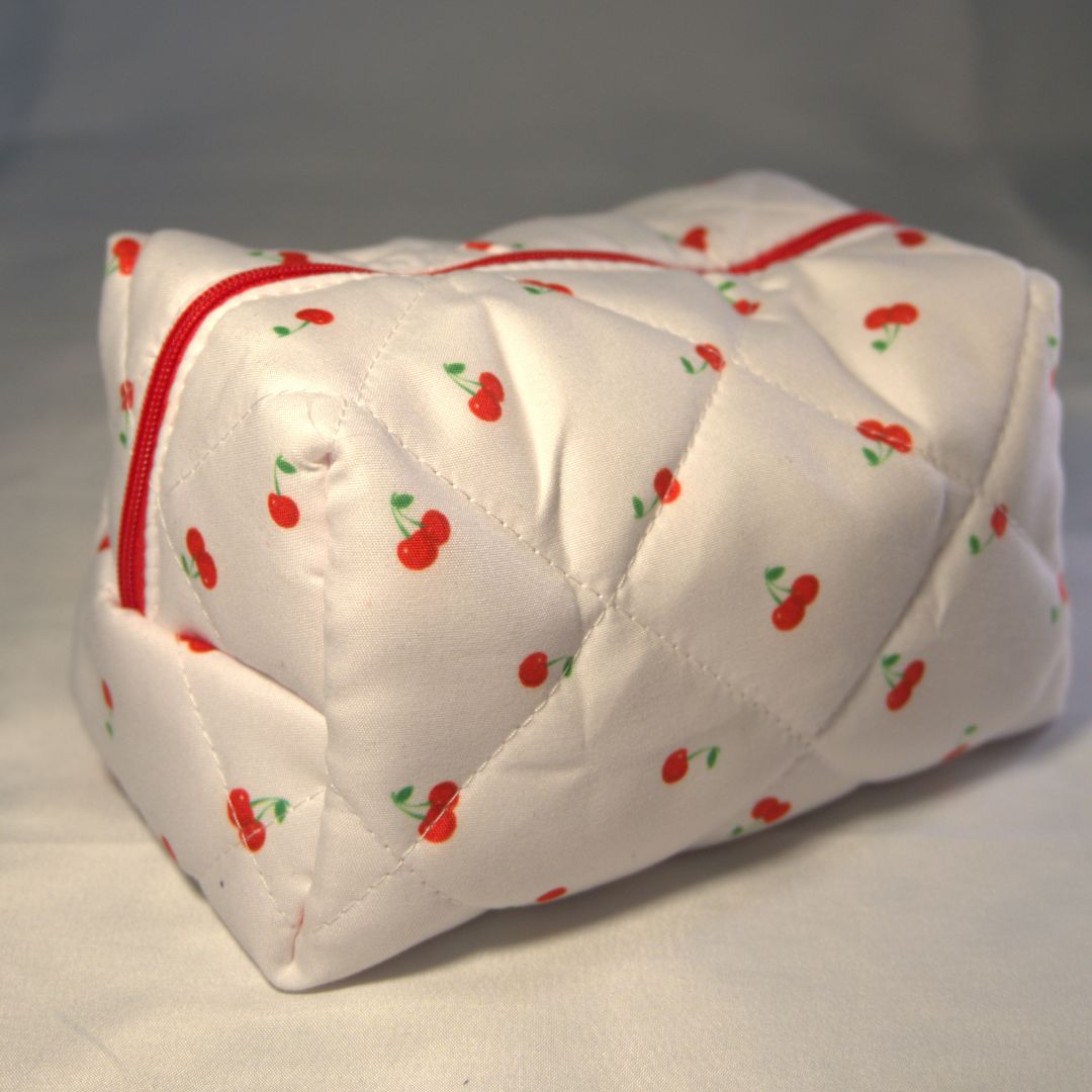 Cherry Cosmetic Bag