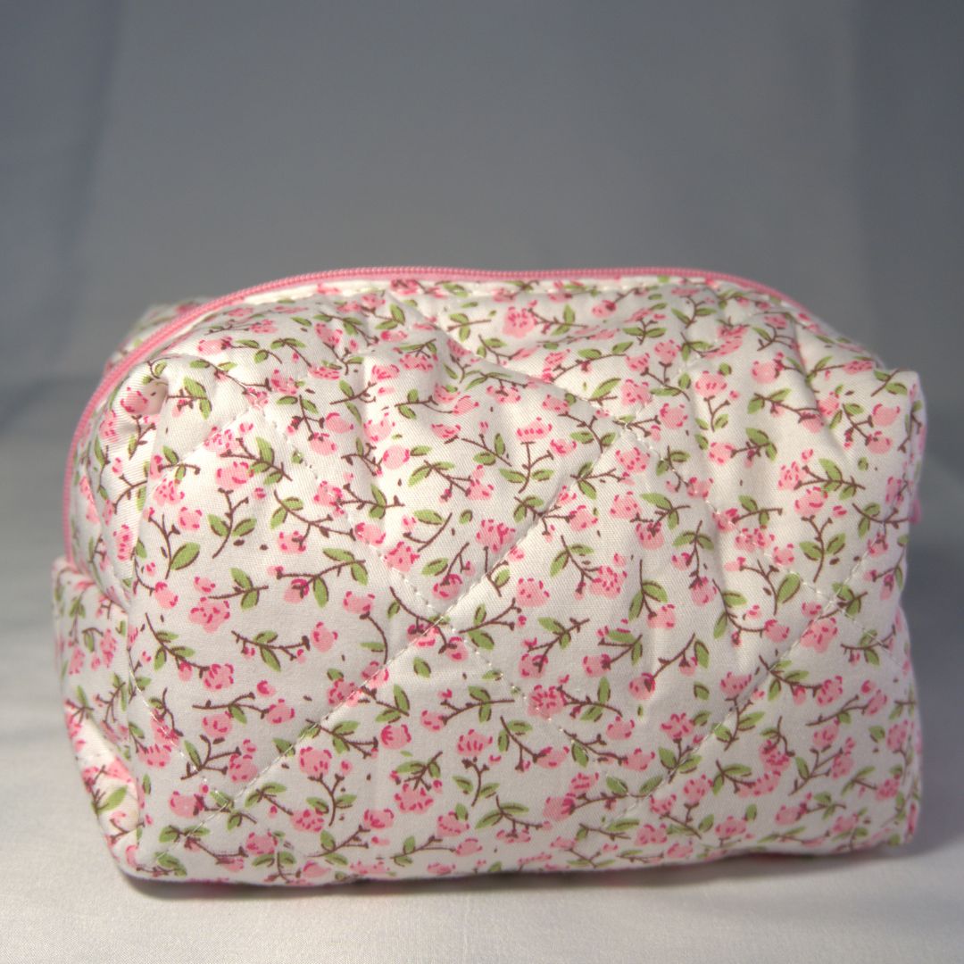 Rose Cosmetic Bag