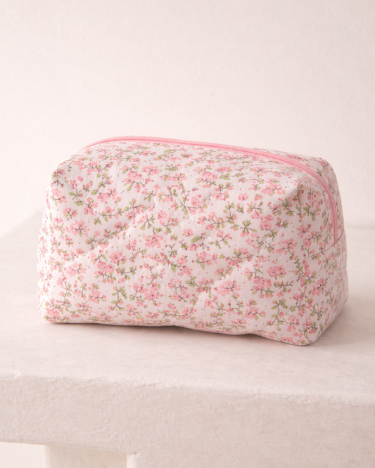 Rose Cosmetic Bag