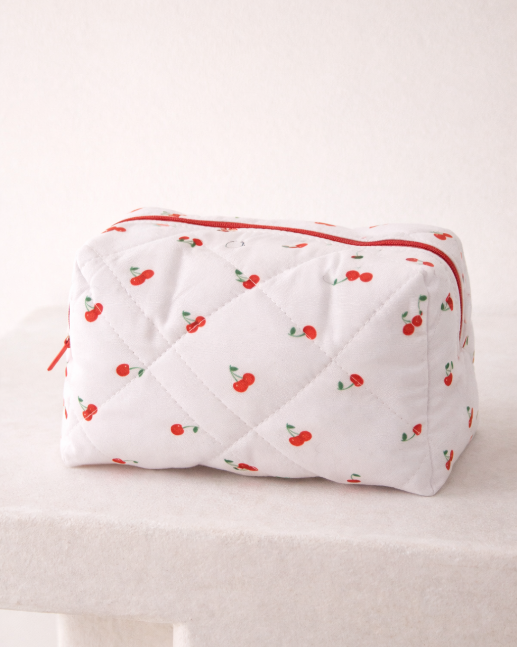 Cherry Cosmetic Bag