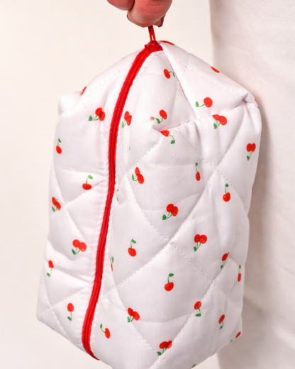 Cherry Cosmetic Bag